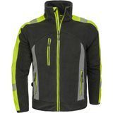 Робоча флісова кофта з вставками Softshell LH Polvis leber hollman 2731000070 фото
